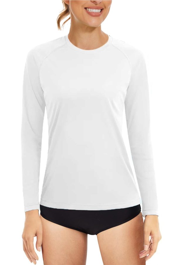 Women's UPF 50+ Sun Protection Quick Dry Shirts Hiking Long Sleeve Tops