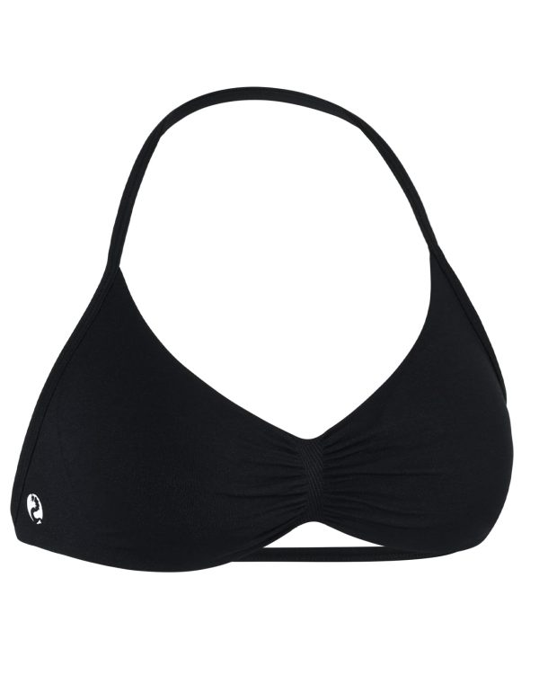 Influence Strappy Bra Sports Bras for Women, Backless Padded Impact Strappy Bra Workout Gym Yoga with Removable Cups