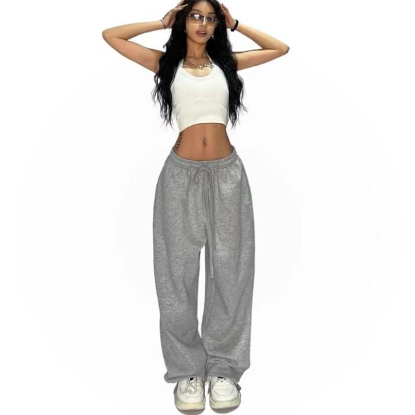 51iwjSCTHPL.jpg XPONNI Y2K Baggy Sweatpants - Wide Leg Women's Pants