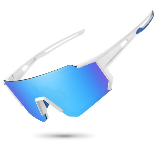 Polarized Sports Sunglasses for Men Women,Driving Fishing Cycling Mountain Bike Sunglasses UV400 Protection