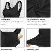 Womens' Sports Bra Padded with Medium Support Tank Tops Tee Shirts