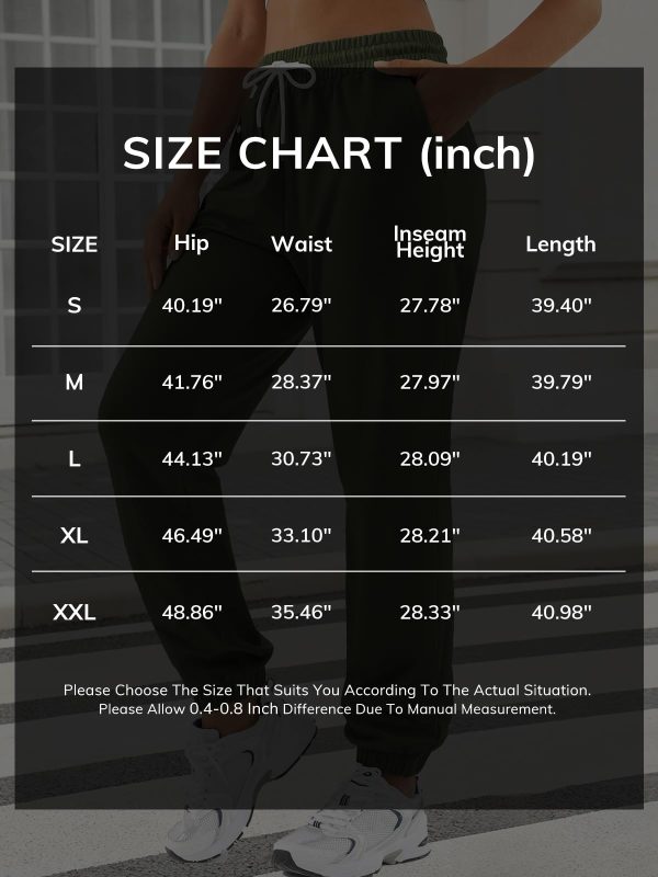 ATHMILE Sweatpants Women Baggy Joggers Workout Loose Lounge Lightweight Comfy Sweat High Waisted Athletic Pants