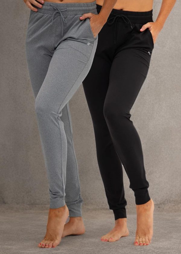615Zs5J1cqL.jpg Women's Yoga Jogger Pants with Side Pocket Sweatpants