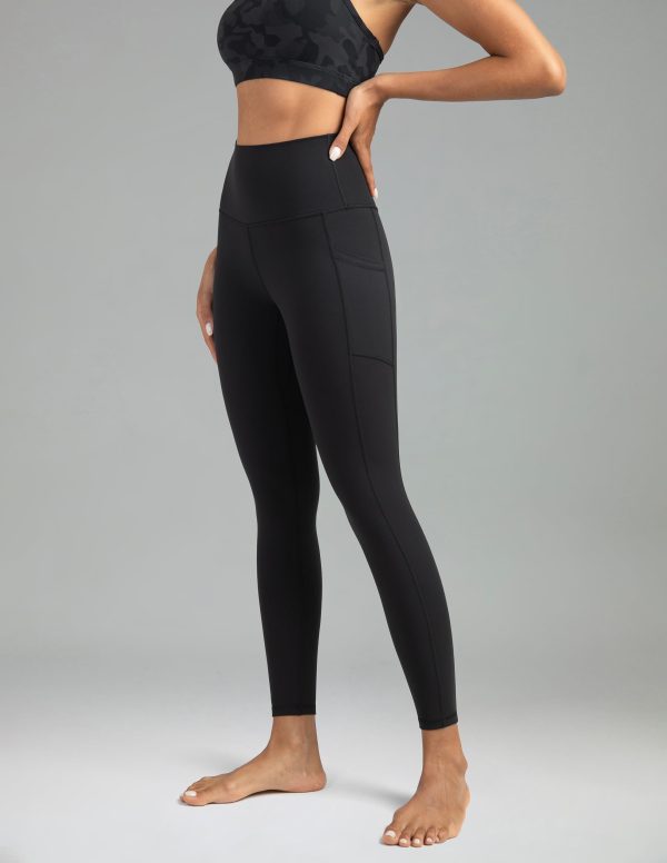 61OcGiCuY7L.jpg Women's High Waisted Yoga Pants 7/8 Length Leggings with Pockets