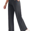 Wide Leg Pants Woman 28"/30" Lightweight Drawstring Sweatpants Women's Casual Lounge Yoga Pants with Pockets