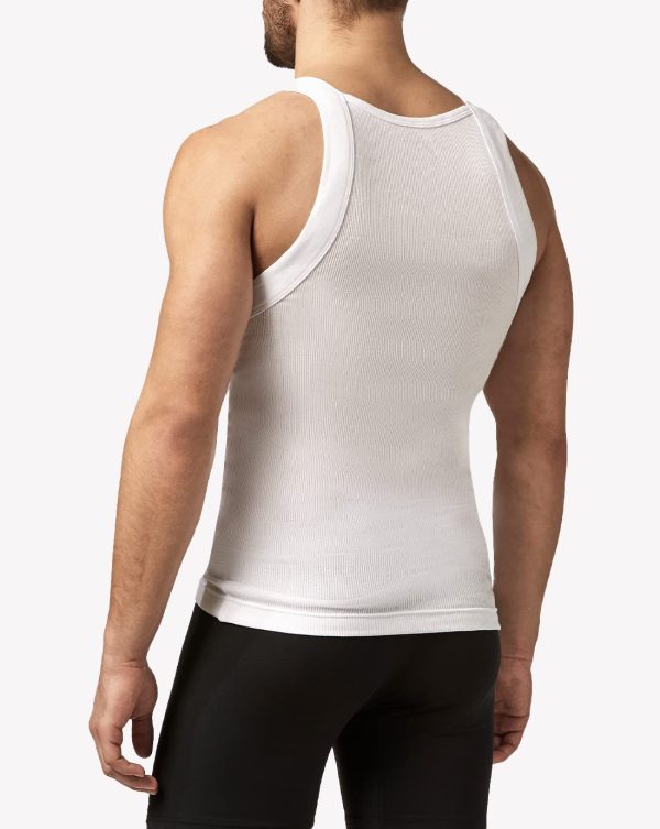 Men's 3-Pack Cotton Square Neck Tank Top