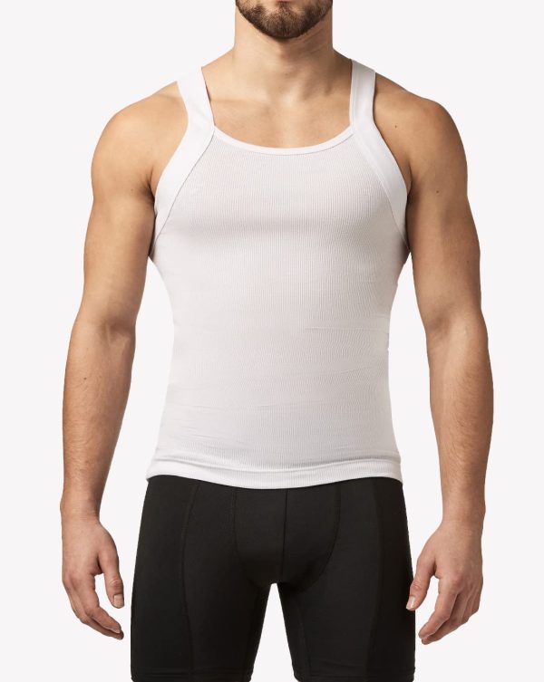 Men's 3-Pack Cotton Square Neck Tank Top