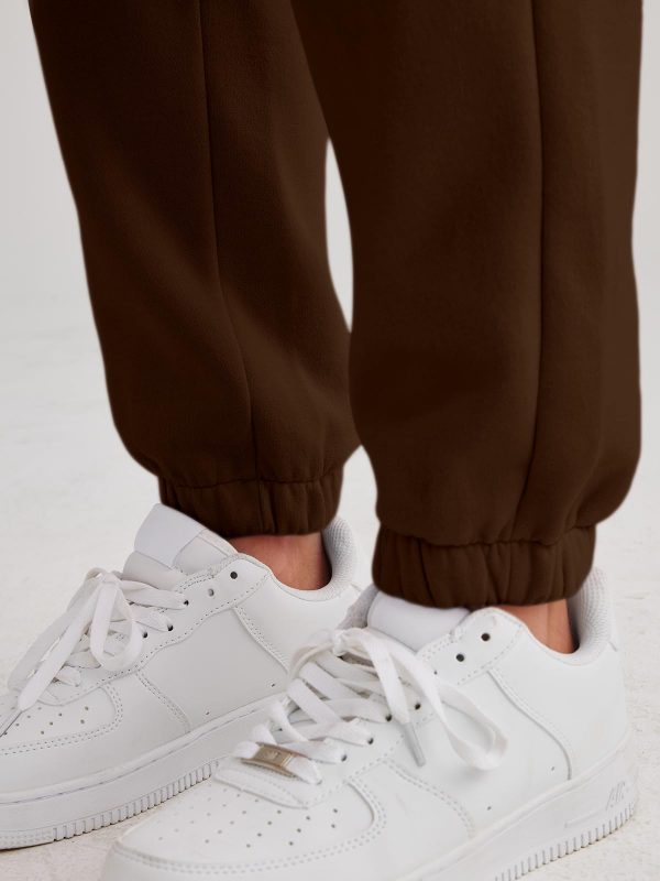 Women??s Winter Casual Baggy Fleece Lined Sweatpants Fashion High Waisted Joggers Pants Athletic Clothes with Pockets
