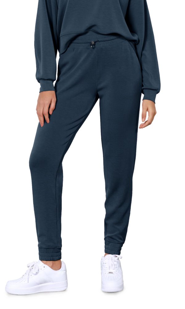 Women's Modal Soft Jogger Pants with Pockets Adjustable Shockcord High Waist Sweatpants Casual Lounge Pants