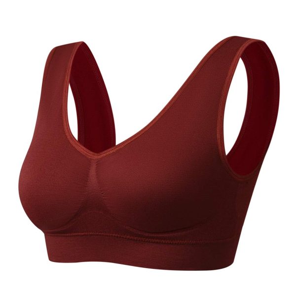 Women's Seamless Wire-Free Bra with Removable Pads