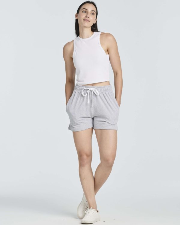 3 Pack: Women??s Cotton French Terry Shorts Pockets - Casual Athletic Lounge (Available in Plus)