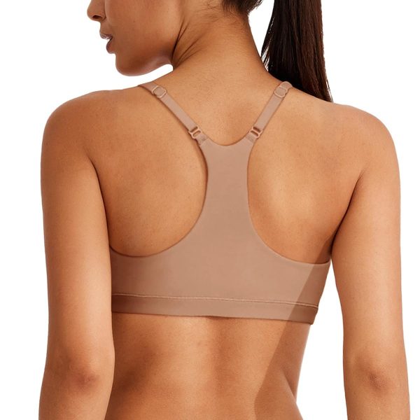 Women's Racerback Wireless No Padded Comfortable Sleep Bralettes Bras for Women