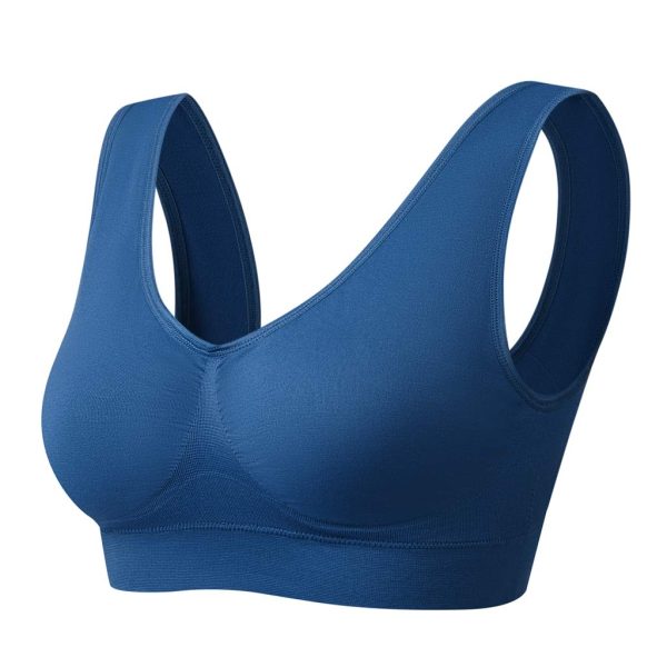 Women's Seamless Wire-Free Bra with Removable Pads