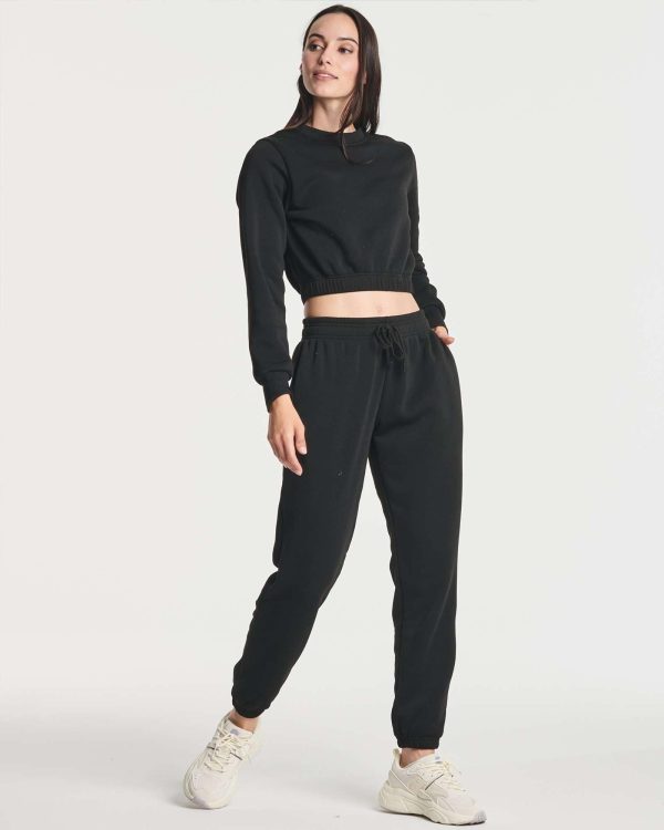3 Pack: Women's Fleece Jogger Sweatpants (Available in Plus Size)