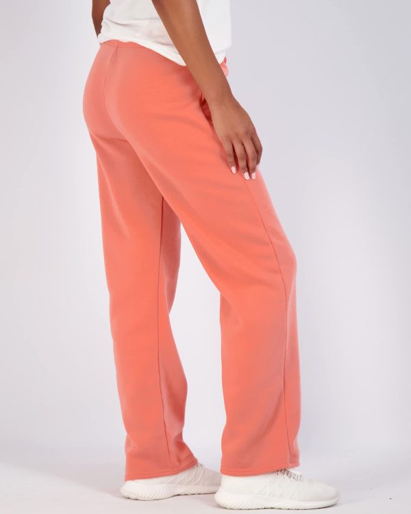 3 Pack: Women's Relaxed Fit Fleece Open Bottom Sweatpants - Casual Athleisure (Available in Plus)