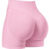 Women Workout Impact Shorts 3.6"/ 4.5"/ 6" Scrunch Butt Lifting Gym Seamless Booty Biker Shorts
