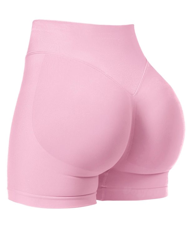 61paOEggmjL.jpg Women Workout Impact Shorts 3.6"/ 4.5"/ 6" Scrunch Butt Lifting Gym Seamless Booty Biker Shorts