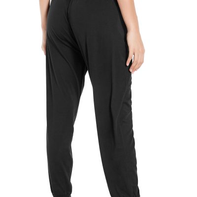 Womens Yoga Sweatpants Loose Lightweight Workout Joggers Pants Drawstring Comfy Casual Lounge Pants with Pockets