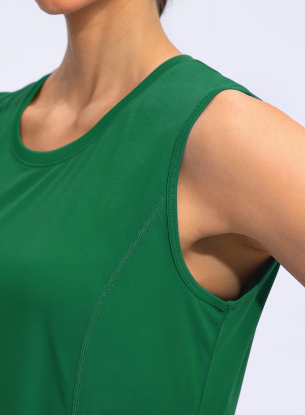 Women's Workout Tank Tops Lightweight Sleeveless Shirts for Women Loose Fit Tops for Athletic Running Tennis Yoga