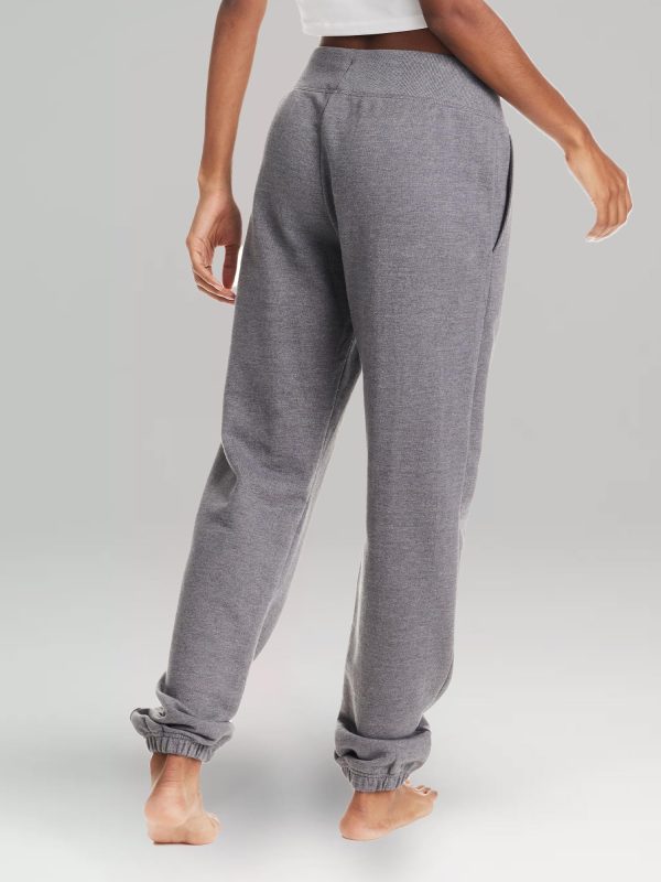 Womens Sweatpants with Pockets, French Terry Womens Joggers or Wide Leg Sweats