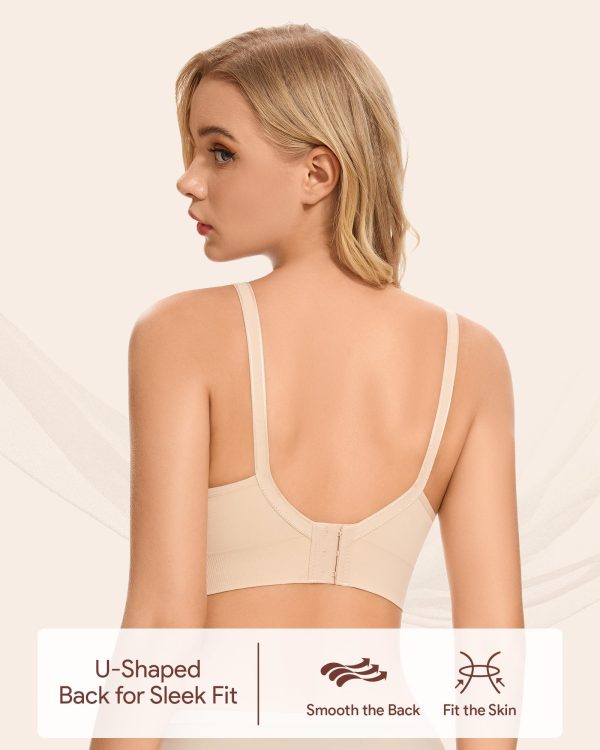 Wireless Bras for Women Cami Tank Top Sports Seamless Padded Bralettes for Women