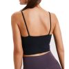 Women Padded Sports Bra Fitness Workout Running Shirts Yoga Tank Top