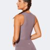 Nudi Sports Bras for Women Removable Padded Yoga Tank Tops Sleeveless Fitness Workout Crop Tops