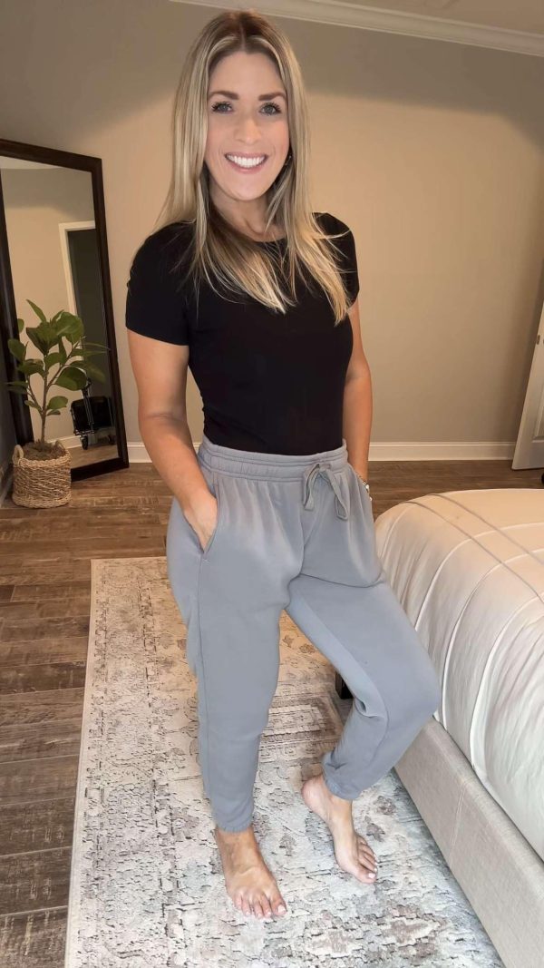 3 Pack: Women's Fleece Jogger Sweatpants (Available in Plus Size)