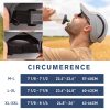 Oversized XL XXL Foldable Reflective Unstructured Design Running Breathable Cooling Quick Dry Baseball Caps