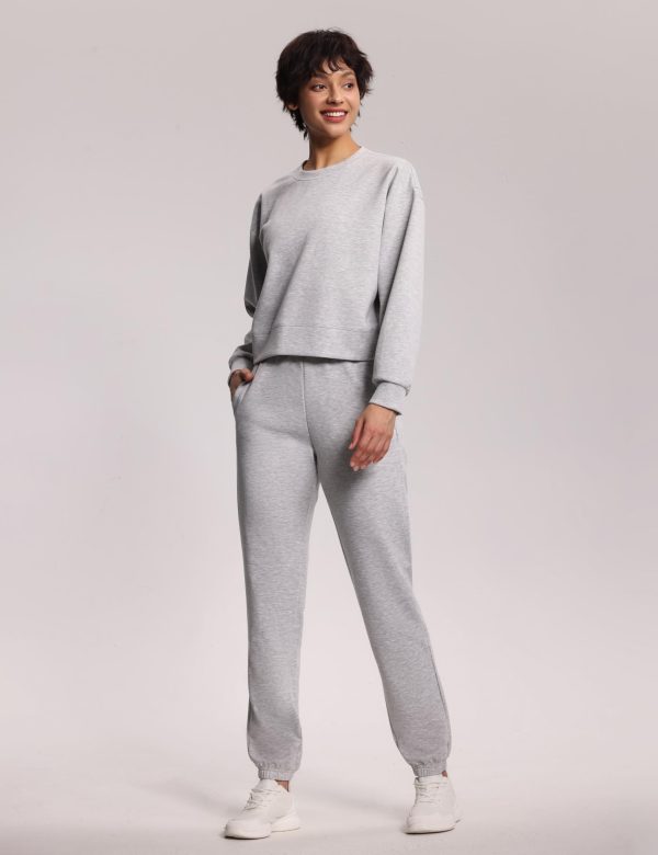 Women's Baggy Cinch Bottom Sweatpants Lightweight Workout Joggers Pants with Pockets