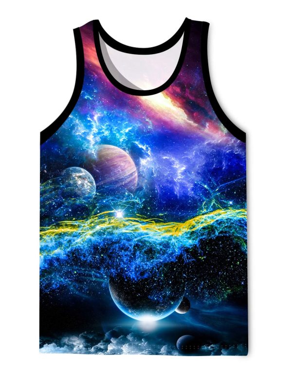 Men's 3D Tank Tops Summer Casual Novelty Sleeveless Shirt Unisex Colorful Graphics Top Tees Shirt