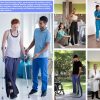 Unisex Tear Away Pants 2 Side Snaps Post Surgery Breakaway Pant Full Open Down Cotton Rip Off Pants for Hip Replacement