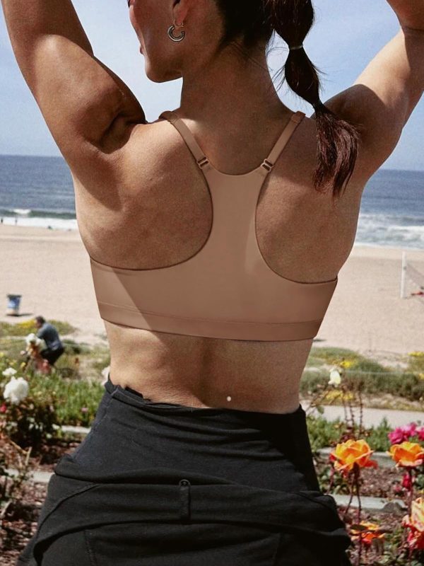 Women's Racerback Wireless No Padded Comfortable Sleep Bralettes Bras for Women