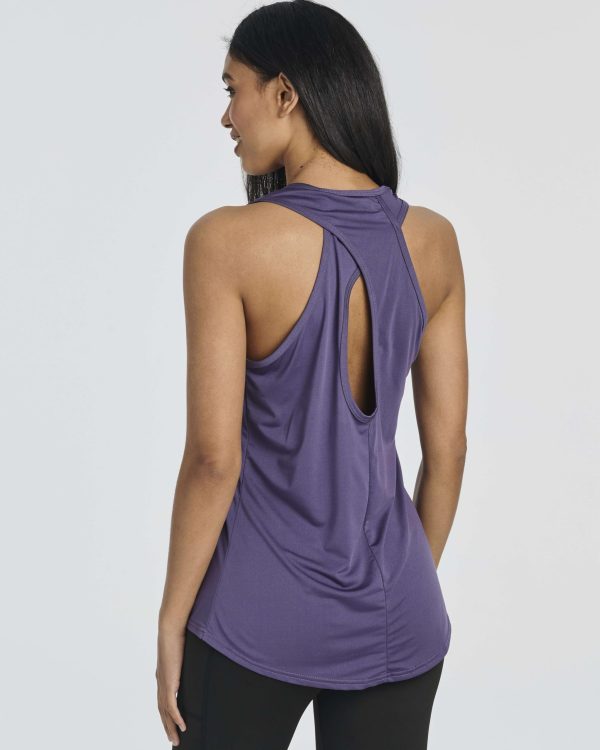 5 Pack: Women's Crossback Keyhole Open Back Workout Tank Top Dry-Fit Sleeveless Yoga Gym (Available in Plus)