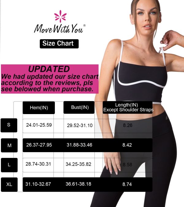 71wNuAXrbHL.jpg Sleeveless Spaghetti Strap Padded Sports Bra Tank Tops Square Neck Double Layer Workout Fitness Basic Crop Tops