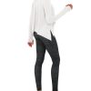 Long Sleeve Tee for Women with Thumb Hole Athletic Gym Workout Crop Tops Yoga Shirts