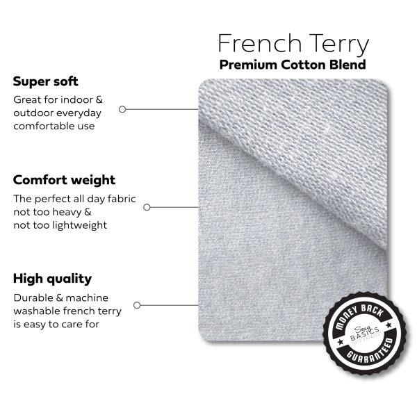 Women's 2 Pack Ultra Soft French Terry Cotton Drawstring Yoga Lounge Long Pants