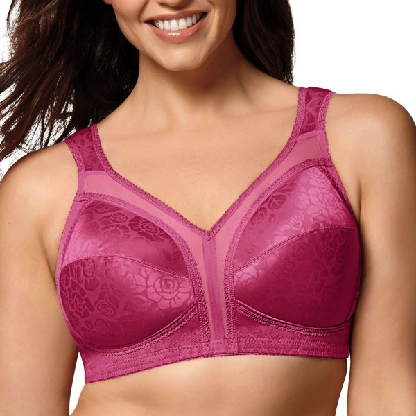Women's 18 Hour Full-Coverage Comfort-Strap Wireless Bra, Multipack