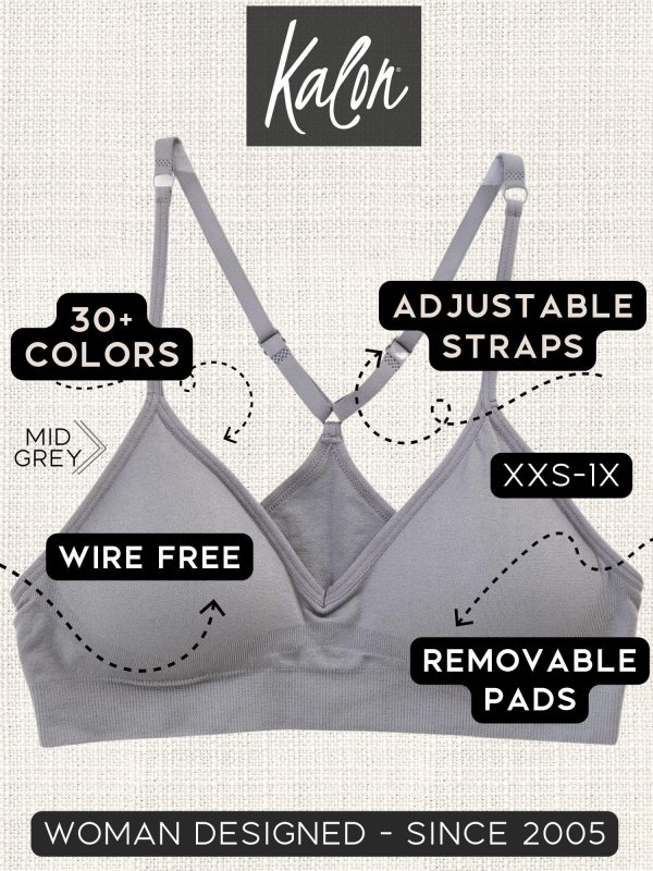 Women??s 4 Pack Racerback Sports Bralette Seamless Wireless Comfort Bra
