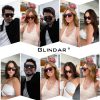 Polarized Flat Top Sunglasses Womens Men, Oversized Square Shield Sports Glasses