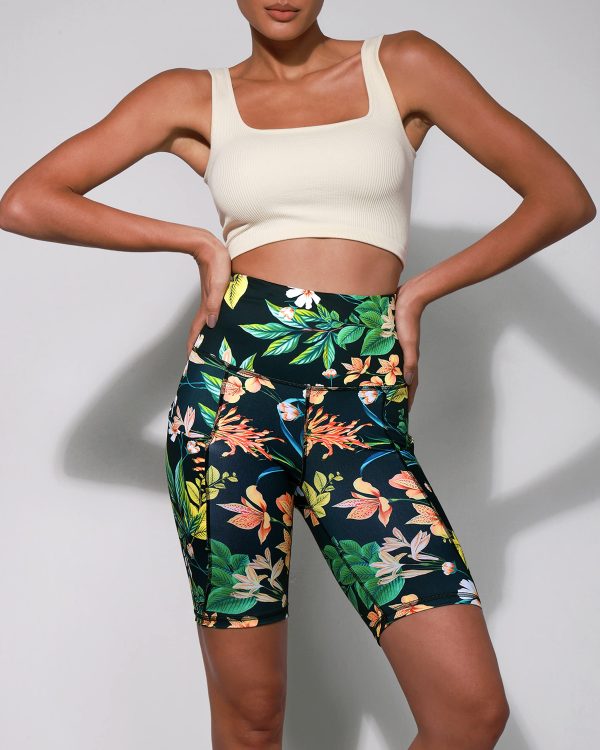 81gjspiAWvL.jpg Women's Tummy Control Biker Shorts 2.0 with Pockets High Waist Athletic Workout Yoga Shorts-5" / 8" / 10" Inseam