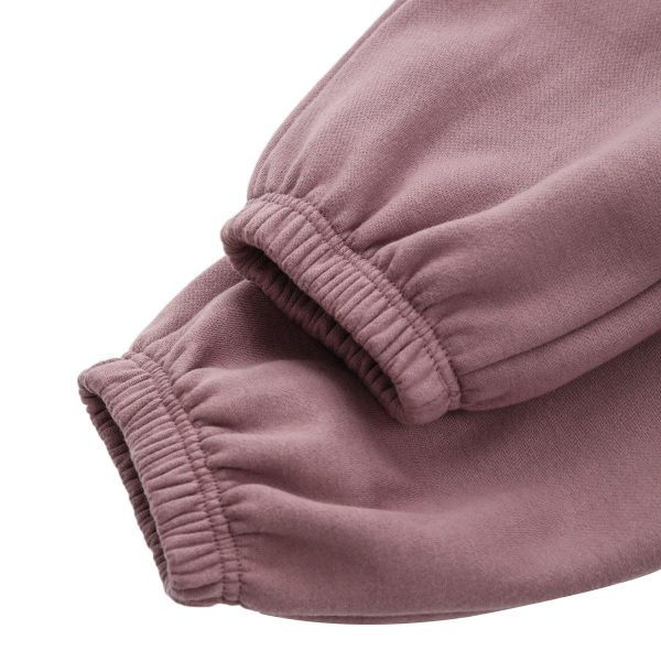 Womens Fleece High Waisted Sweatpants Drawstring Lounge Joggers Pants